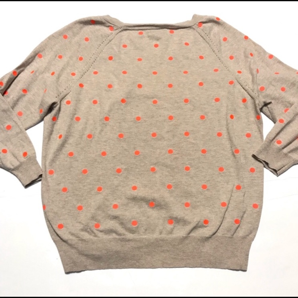 Madewell top, polka dots